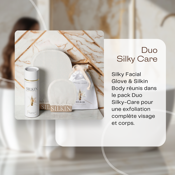 DUO SILKY-CARE (Gant Corps et Visage)