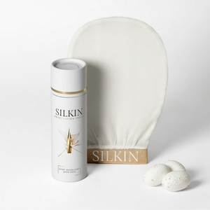 SILKIN BODY (Gant Exfoliant en Soie Corps et Visage, 1 an d'utilisation)